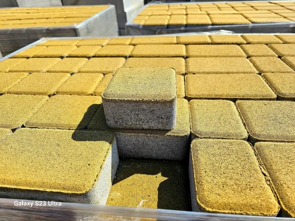 Плитка тротуарная прессованная "старый город" 60мм (цветная) — фото 4